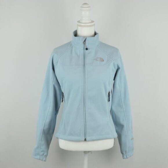 The North Face Windwall Women's Small Blue Full Zip Fleece Jacket - Picture 1 of 10
